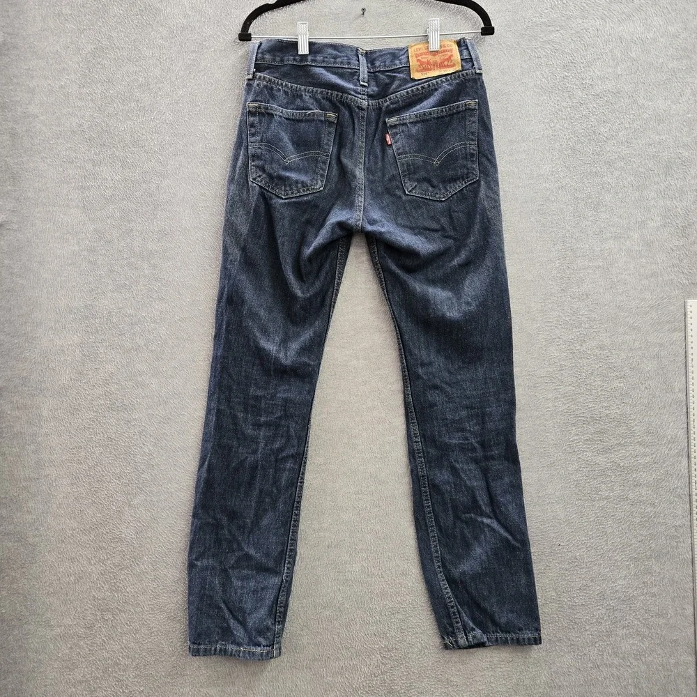 Levi's 514 Men Jeans 29X32 Blue Denim‎ Straight Fit 29